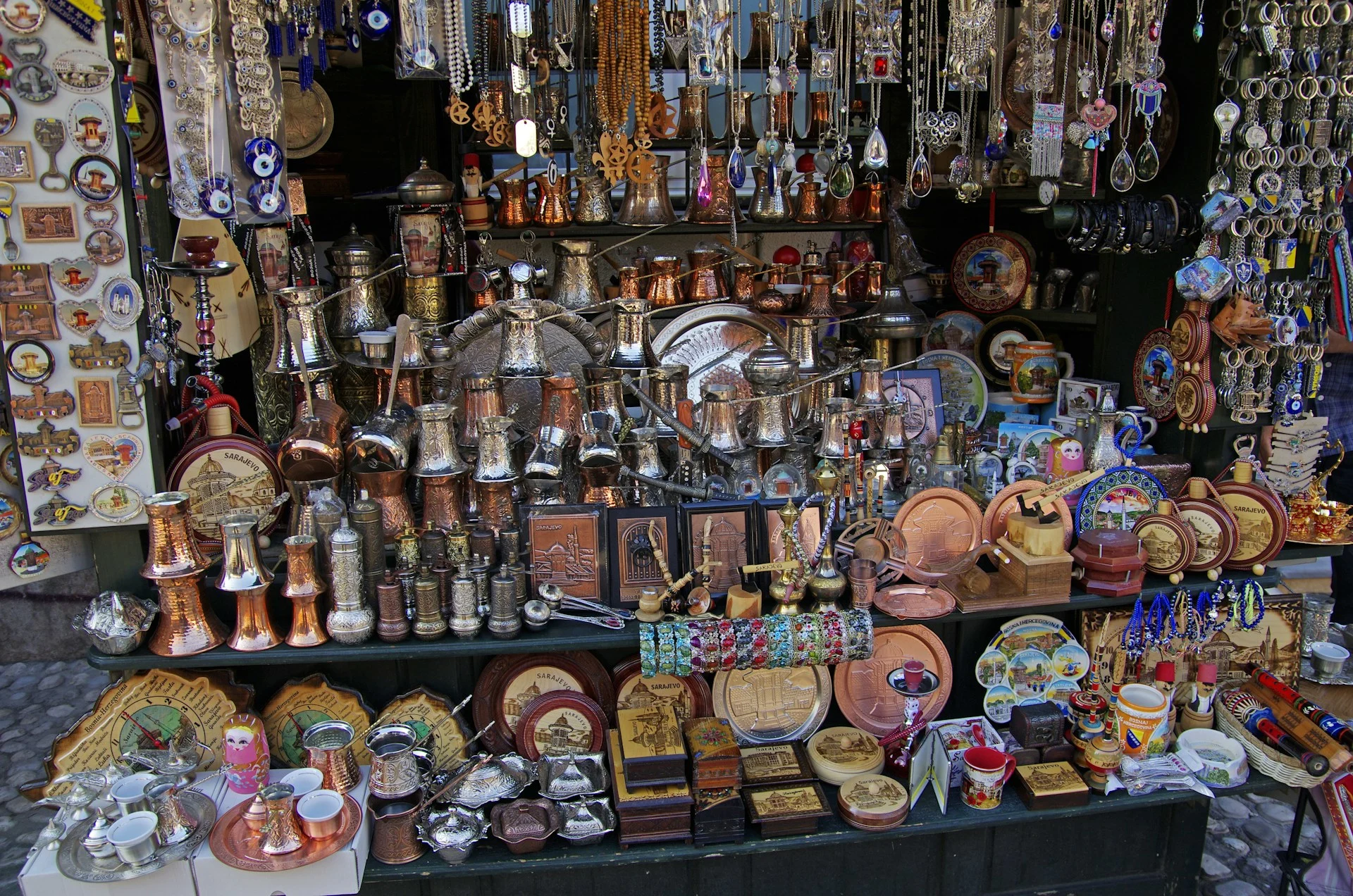 Shop for Antiques and Souvenirs in Jew Town