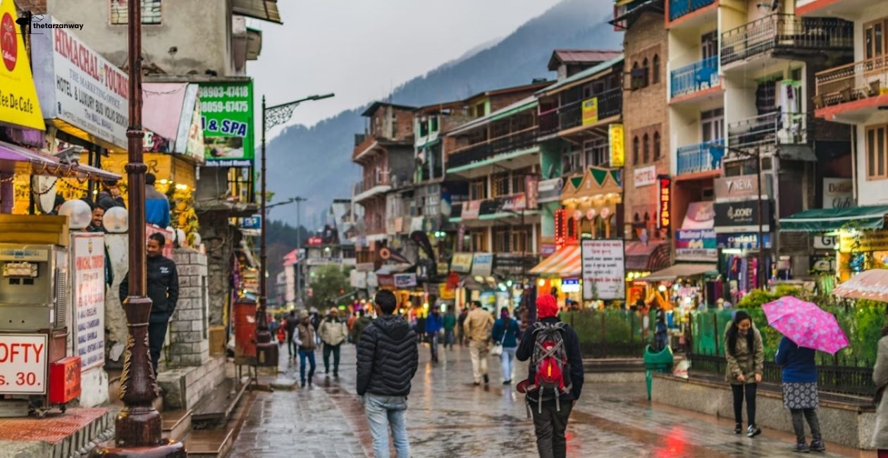 Mall Road Manali