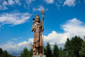 Lord Shiva Statue, Khajjiar, Dalhousie, Himachal Pradesh, India