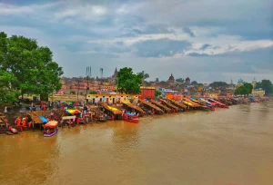 Saryu river Nayaghat, Ayodhya