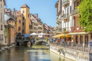 Annecy, France (Le Thiou canal "Venice of the Alps")