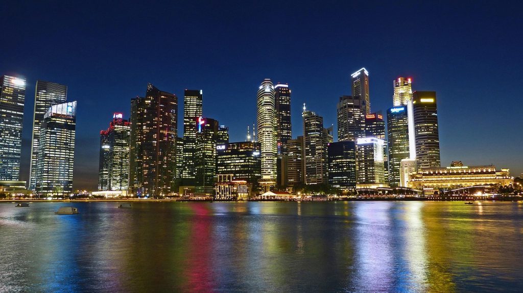 Breathtaking views of Singapore