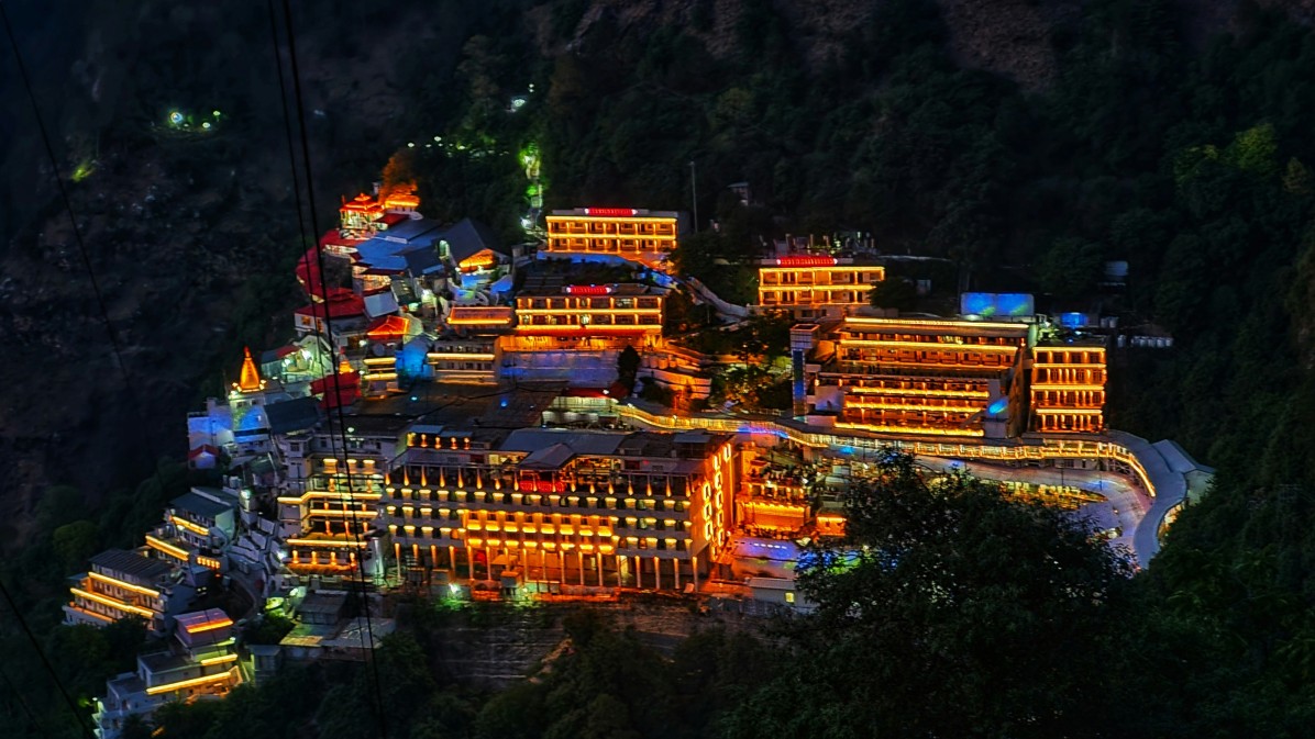 Vaishno Devi Temple Night View
