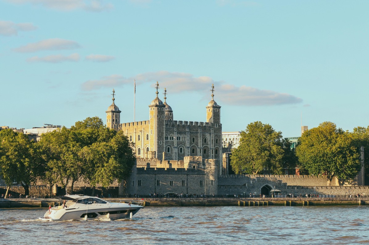 Tower of London view from the river themes