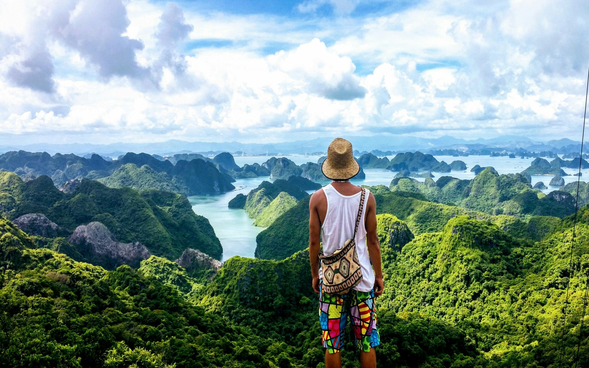 Vietnam mountain view
