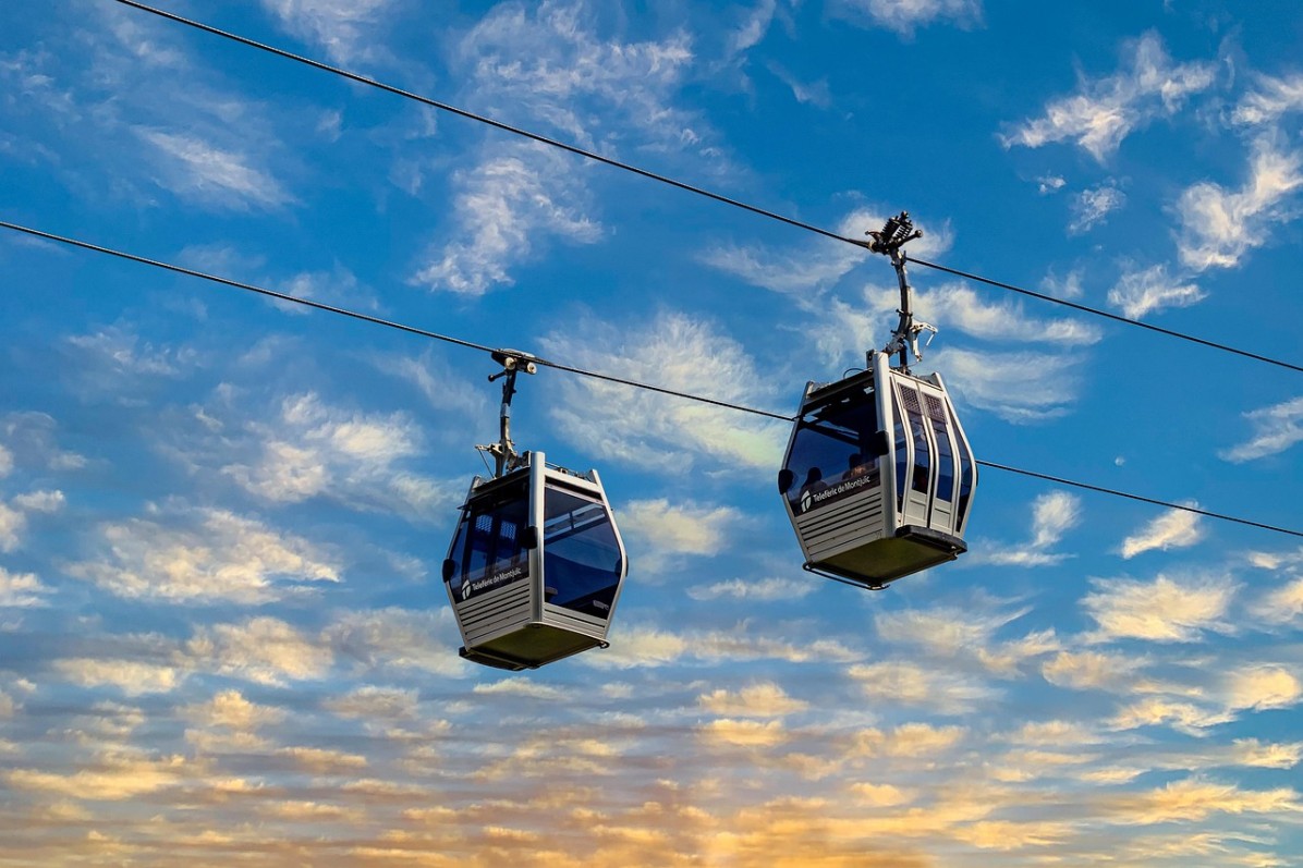 Cable Car ride in Spain