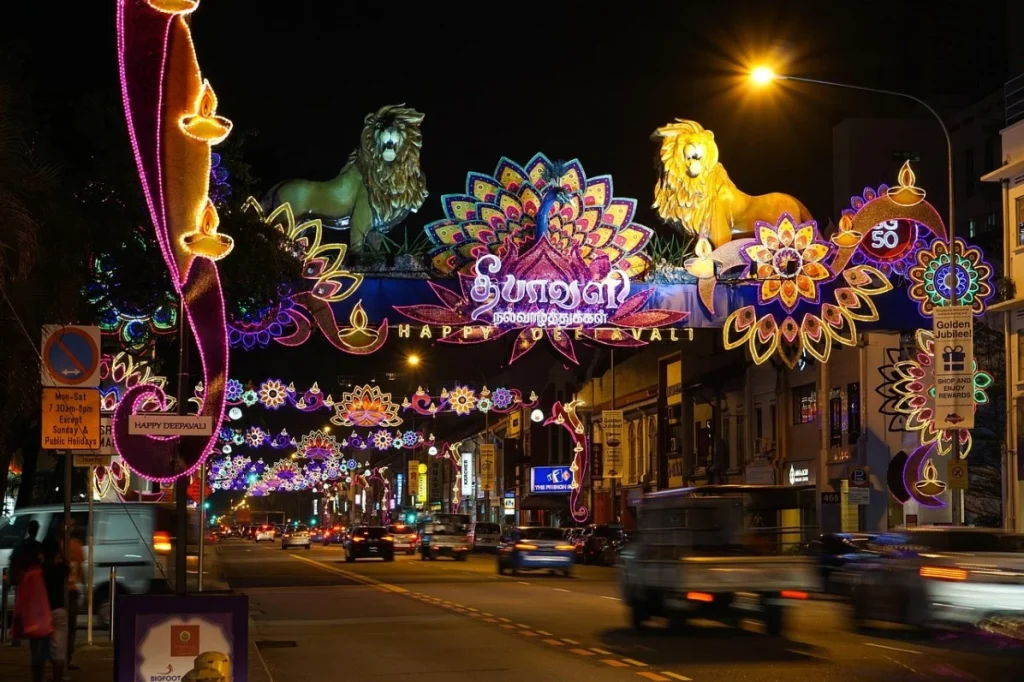 Singapore festival night