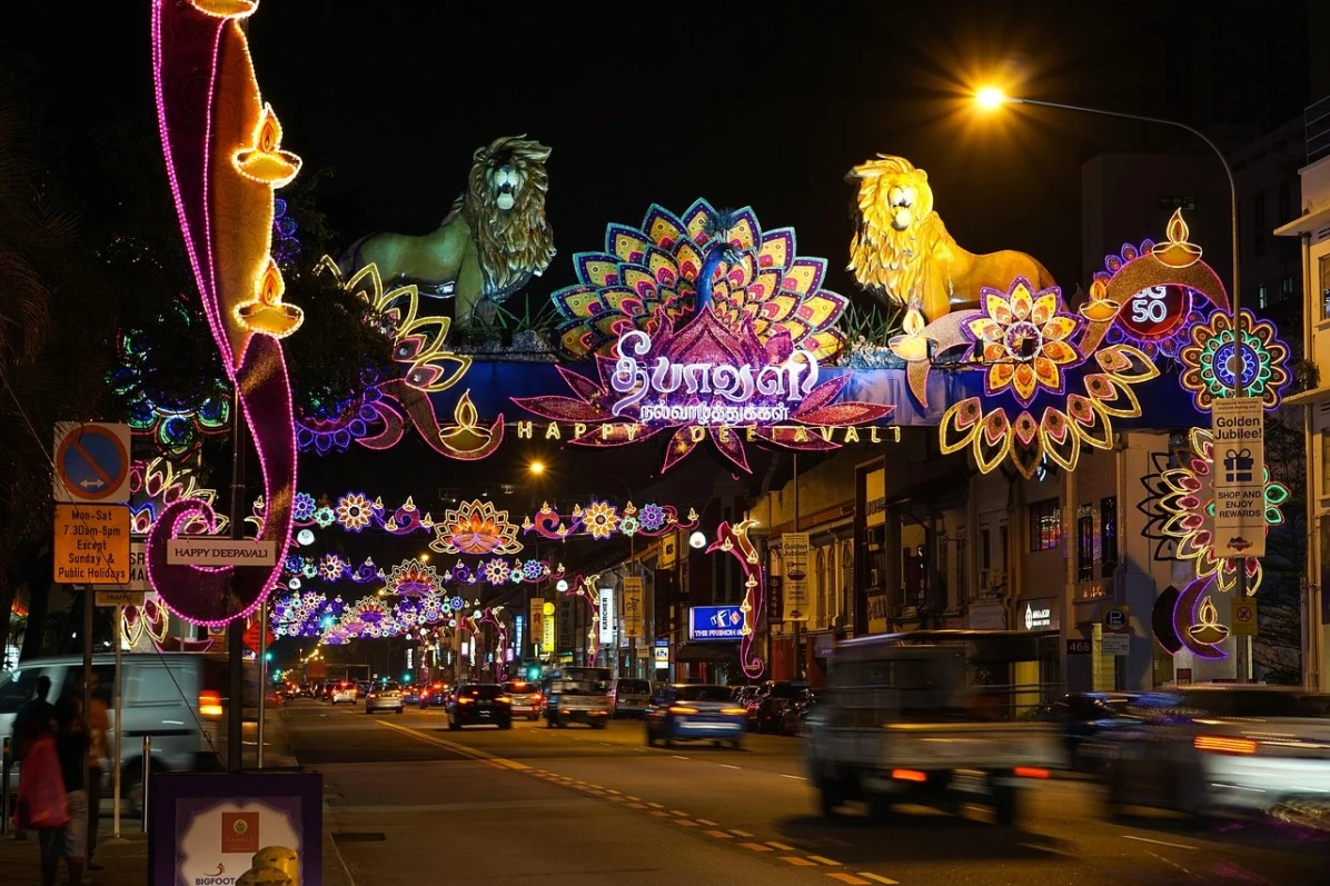 Singapore festival night