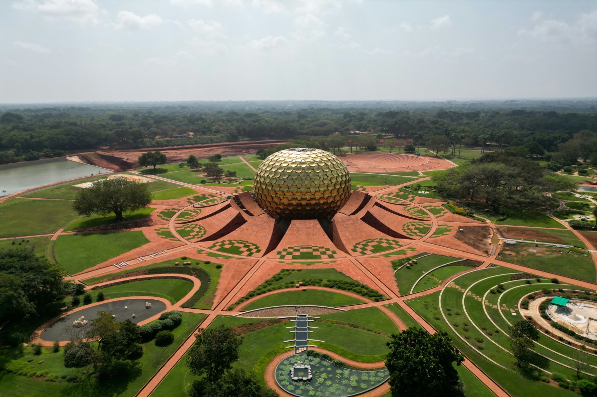 Auroville India , Spiritual villages of india