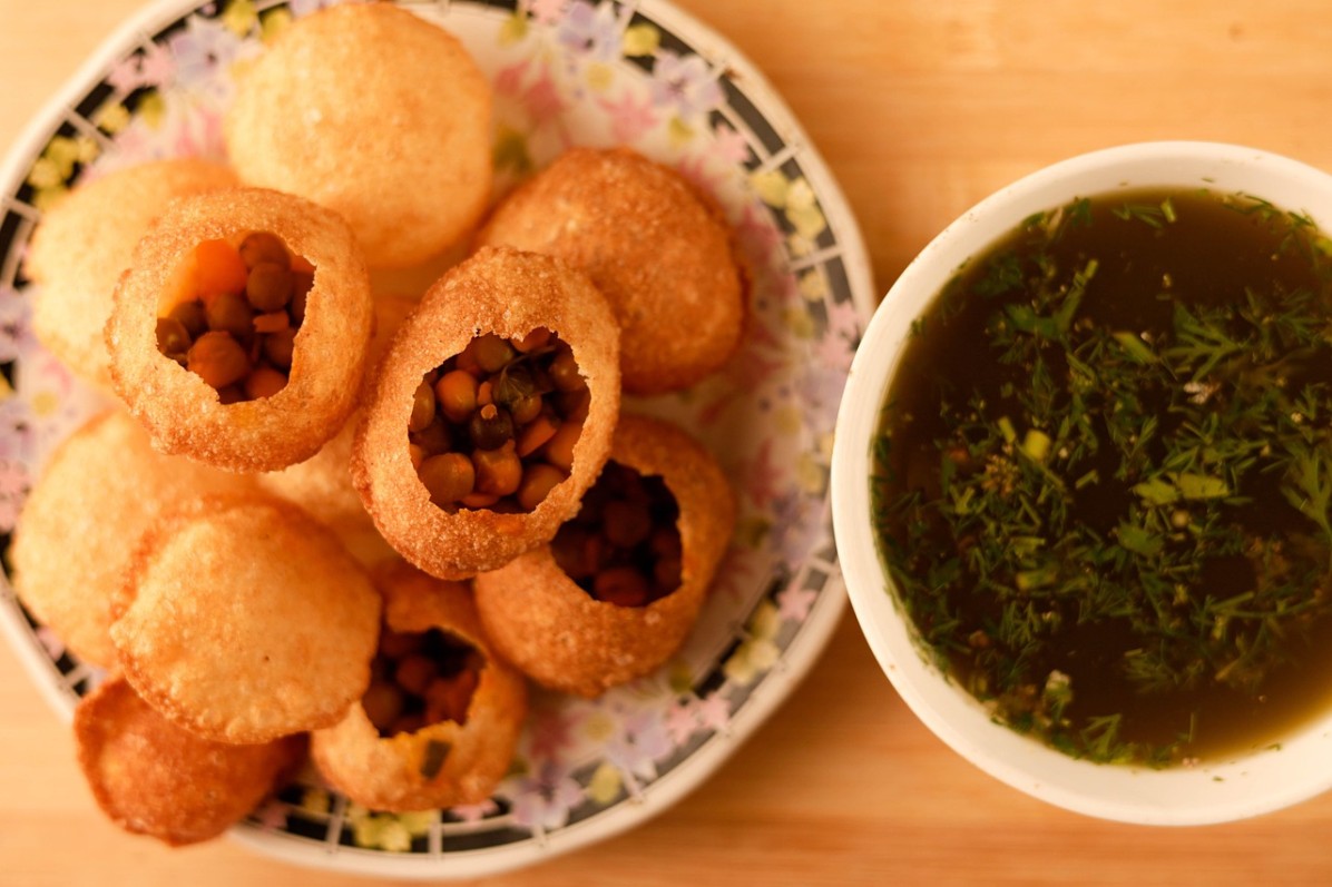 Indian food Puchka