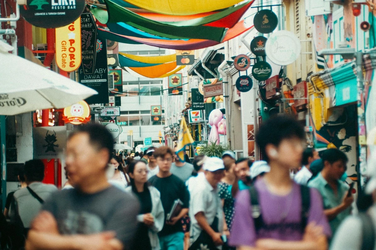 Singapore Bugis street market