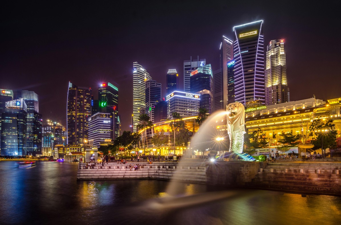 best singapore tour experience, singapore night view