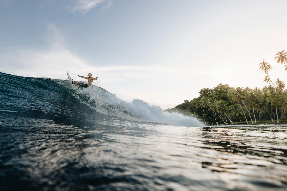 Bali beaches surfing