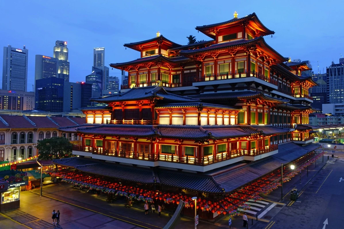 Singapore city tour chinatown