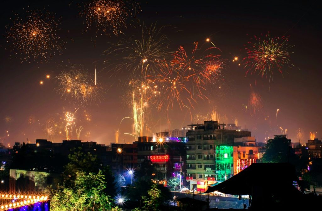 Diwali celebration in India