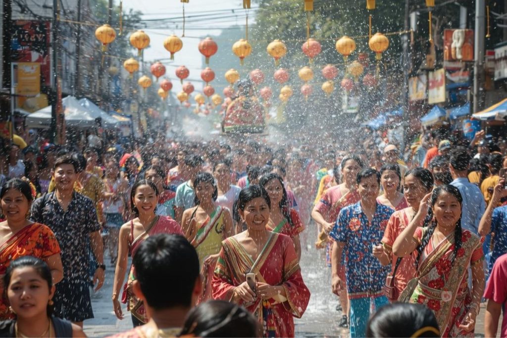 songkran festival in Thailand