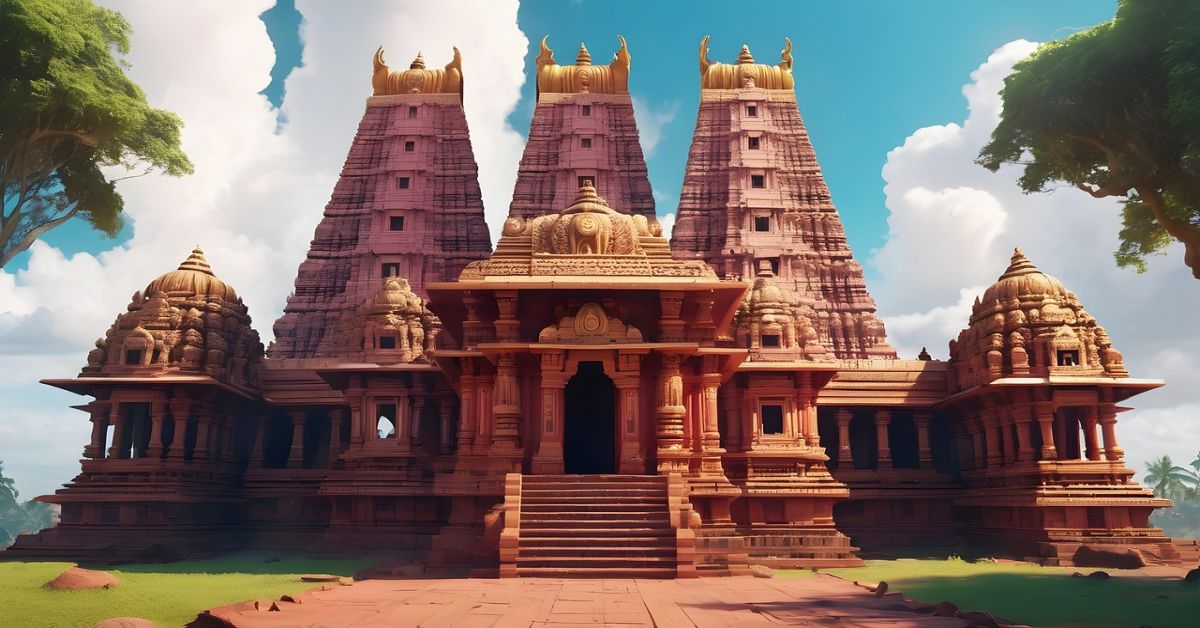 Indian temple destinations during festival