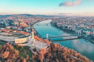 besutiful view of budapest
