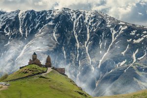 Trinity Gergeti Church, Kazbegi, Georgia