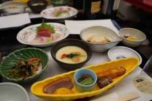 Traditional Japanese Kaiseki Dinner