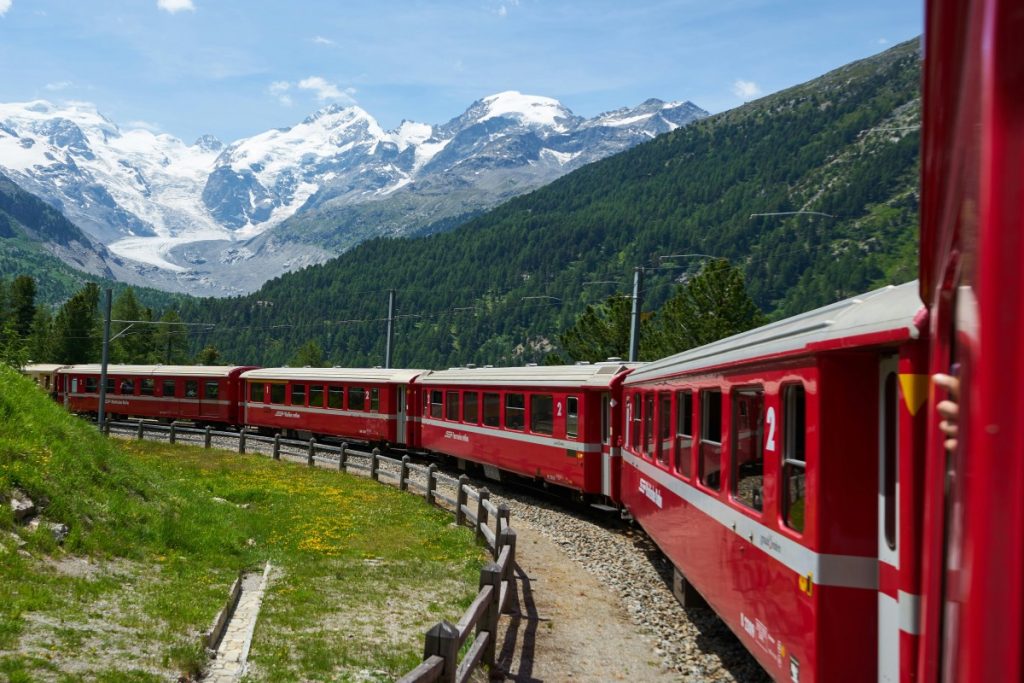 Switzerland Scenic Train