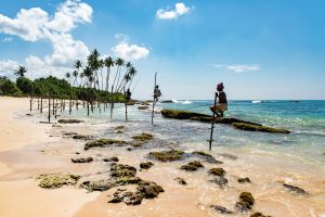 Mirissa Beach at Sri Lanka