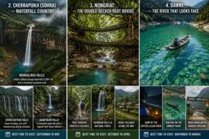 Cherrapunji, Nongriat, Dawki